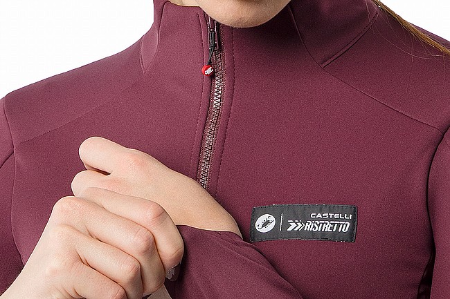 Castelli Womens Sweetspot Jacket Deep Bordeaux