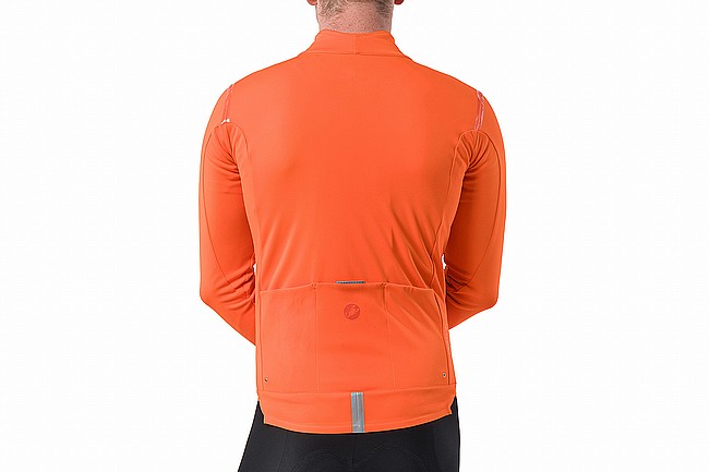 Castelli Mens Perfetto 4 Jacket  Brilliant Orange