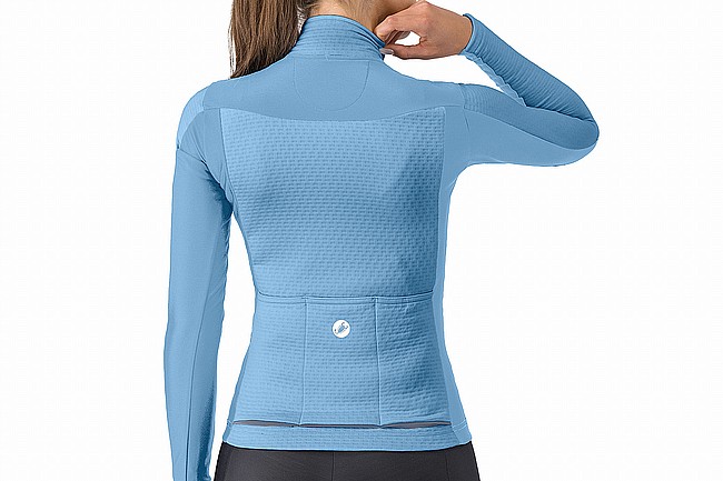 Castelli Womens Sfida 3 Jersey  Metallic Blue