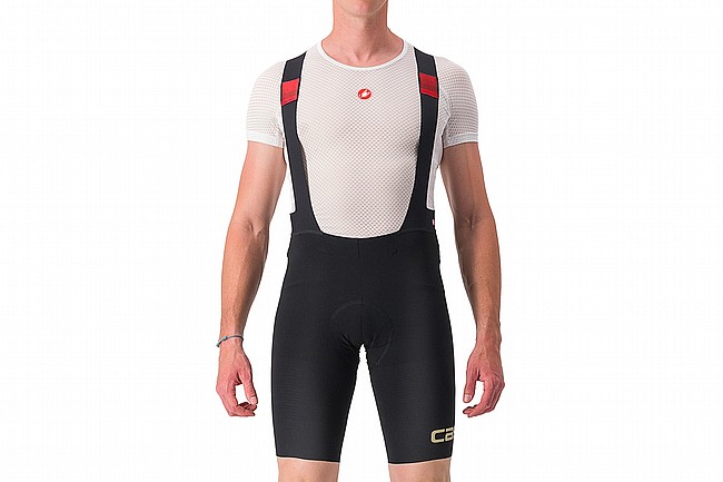Castelli Mens Premio Black LTD Edition Bibshort Black/Gold