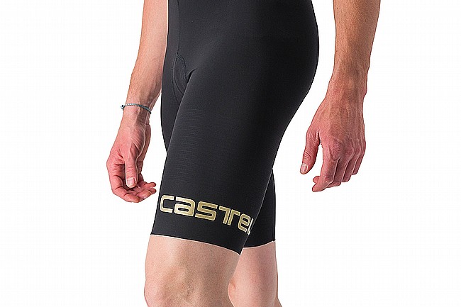 Castelli Mens Premio Black LTD Edition Bibshort Black/Gold