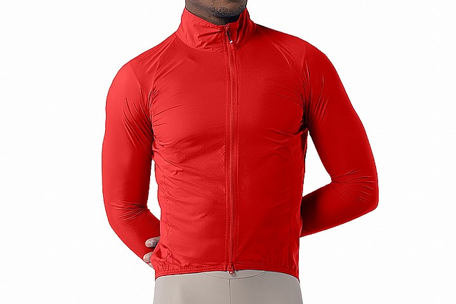 Castelli Mens Transition Air Jacket  Rich Red