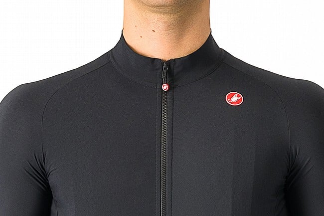 Castelli Mens Aero Race LS Jersey Light Black