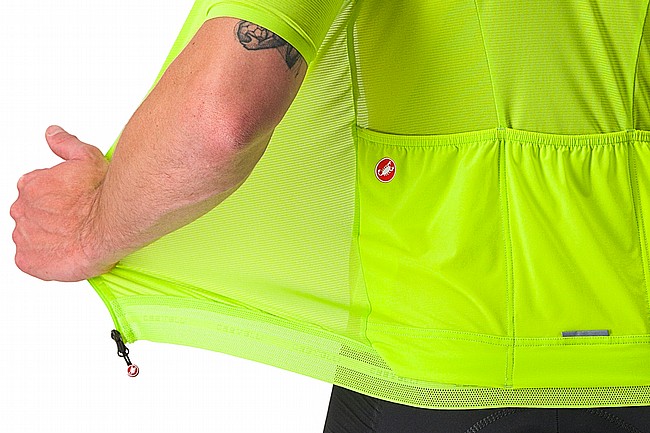 Castelli Mens Superleggera 3 Jersey Electric Lime