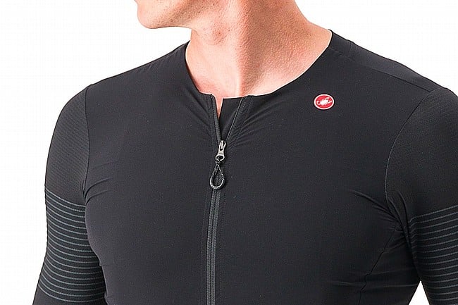 Castelli Mens Premio Black Jersey Light Black/Black