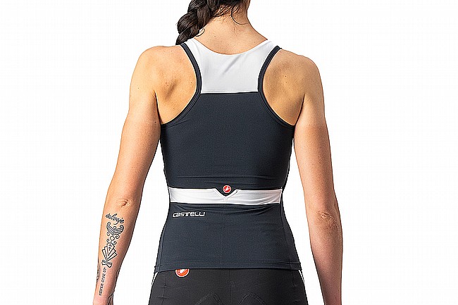 Castelli Womens Solaris Top Light Black/White