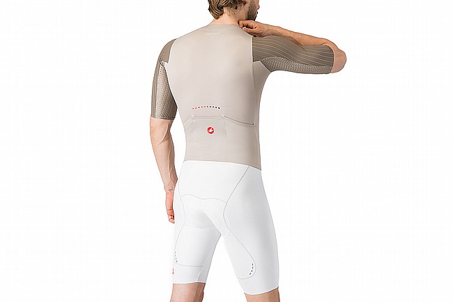 Castelli Mens Sanremo S Speed Suit Clay/White