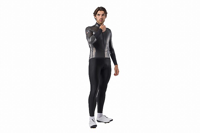 Castelli Mens Nano Rain Bibtight  Black