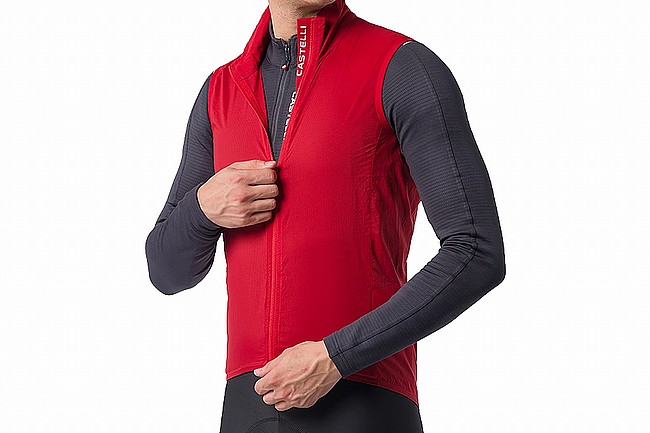 Castelli Mens Transition Air Vest  Rich Red