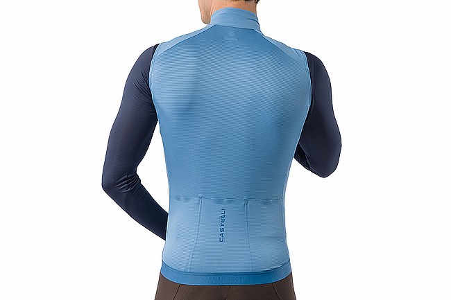 Castelli Mens Espresso 2 Vest  Metallic Blue