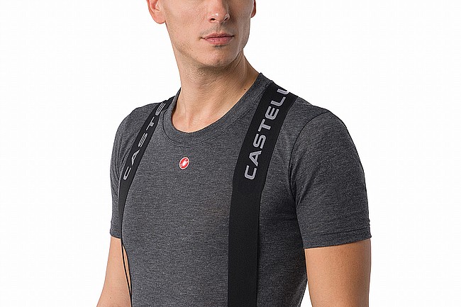 Castelli Mens Thermowoven Bibtight  Black