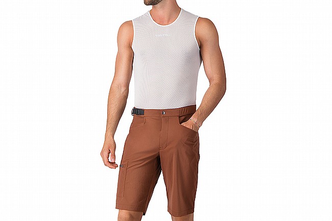 Castelli Mens Unlimited Adventure Baggy Short Deep Mocha