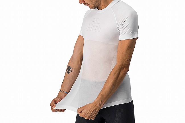 Castelli Mens Core Seamless Short Sleeve Baselayer White
