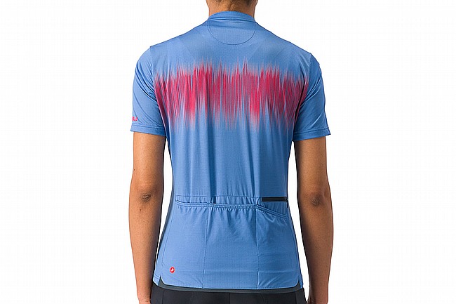 Castelli Womens Unlimited Sentiero 2 Jersey Mediterranean Blue