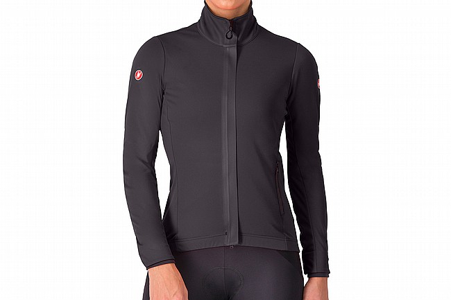 Castelli Womens Alpha 150 Jacket Light Black/Black
