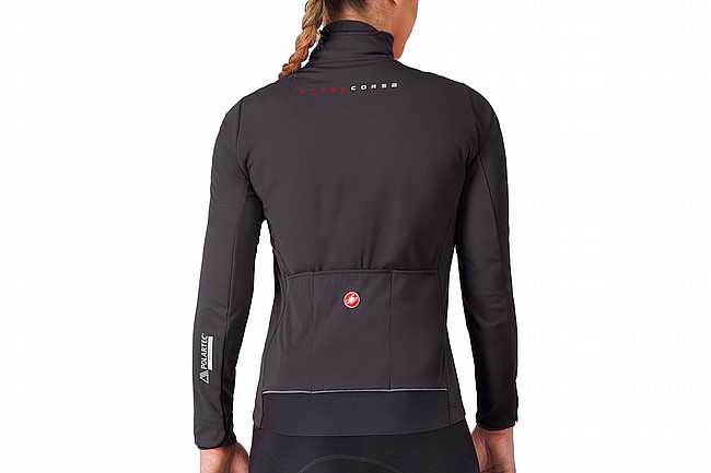 Castelli Womens Alpha 150 Jacket Light Black/Black