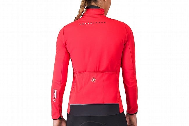 Castelli Womens Alpha 150 Jacket Hibiscus/Black