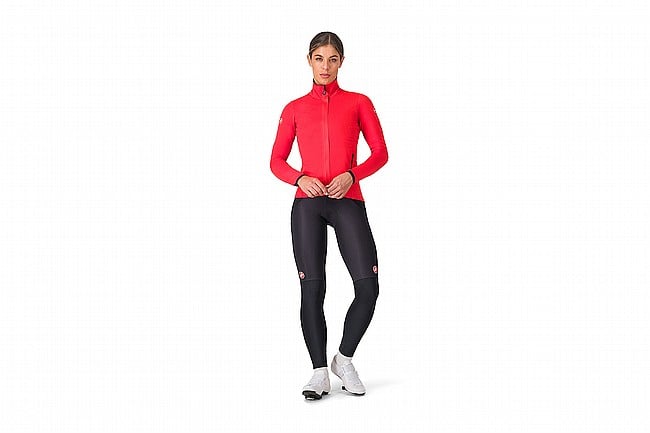 Castelli Womens Alpha 150 Jacket Hibiscus/Black
