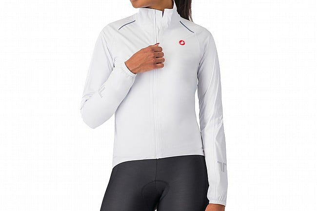 Castelli Womens Emergency 3 Rain Jacket White