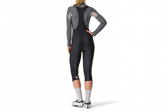 Castelli Womens Entrata Bibknicker Black