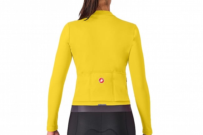 Castelli Womens Espresso Thermal Jersey Mango Mojito/Dark Grey