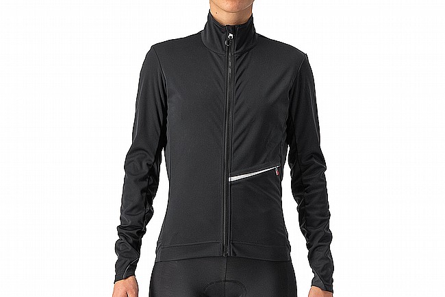 Castelli Womens Go Jacket Light Black/White