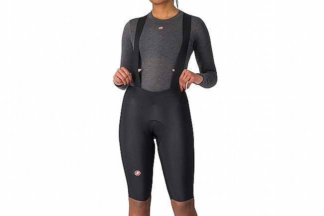 Castelli Womens Omloop Thermal Bibshort Black