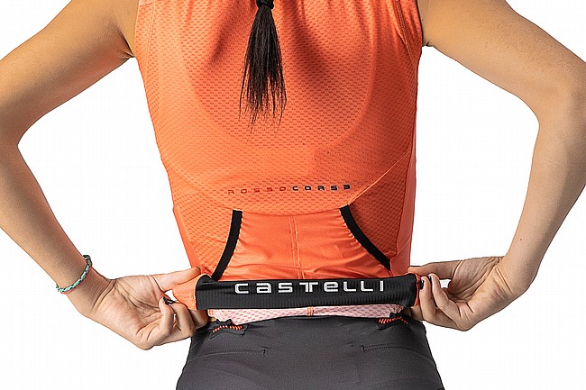 Castelli Womens Free 2 Tri Singlet Coral Flash