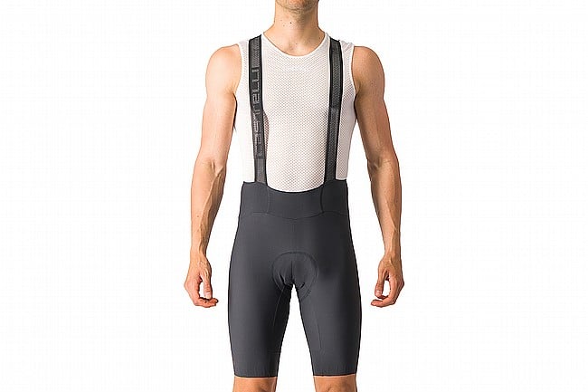 Castelli Mens Espresso Bibshort  Dark Gray