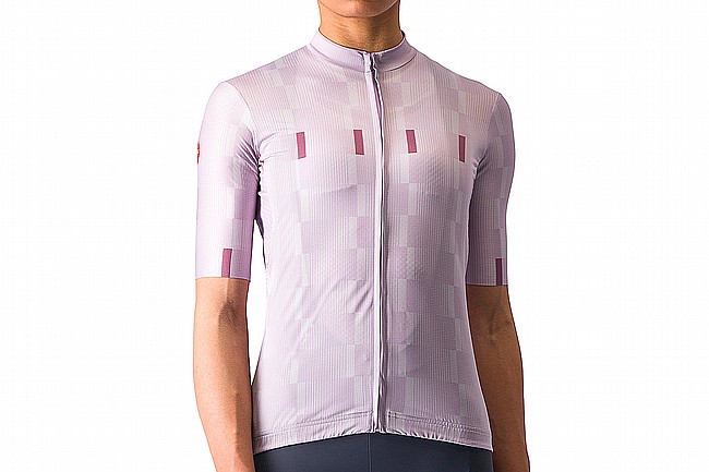 Castelli Womens Dimensione Jersey Purple Mist/Deep Purple