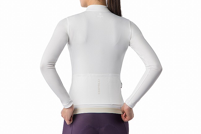 Castelli Womens Espresso Thermal 2 Long Sleeve Jersey Ivory