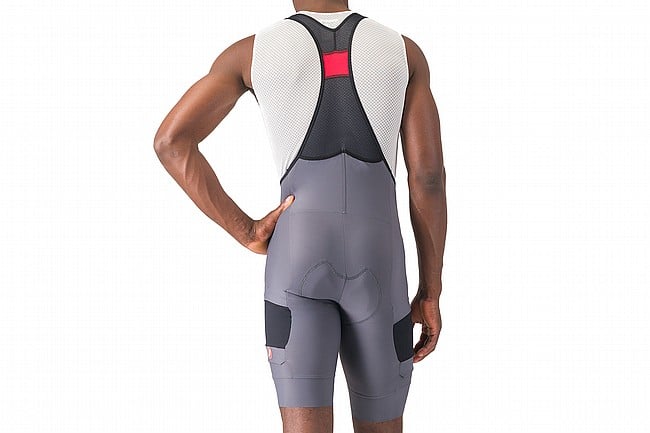 Castelli Mens Unlimited Cargo Bibshort Smokey Grey