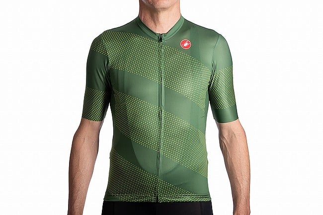 Castelli Mens Competizione 2 Jersey LTD - Century Green/Yellow