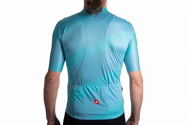 Castelli Mens Competizione 2 Jersey LTD - Century Teal/Pink