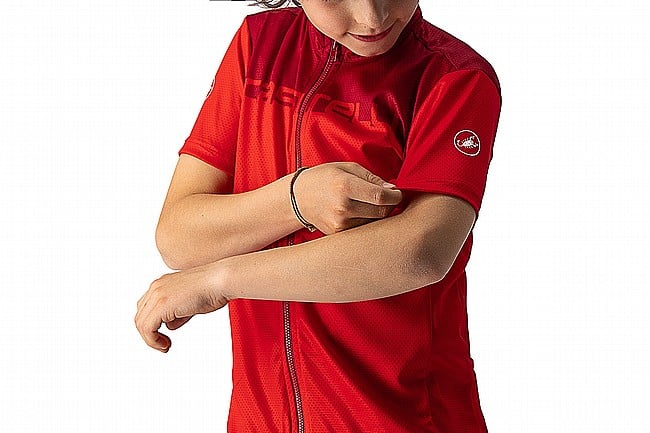 Castelli Youth Neo Prologo Jersey Red/Pro Red