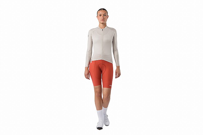 Castelli Womens Espresso 2 Long Sleeve Jersey  Silver Moon