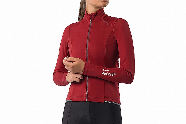Castelli Womens Espresso 2 Jacket Garnet