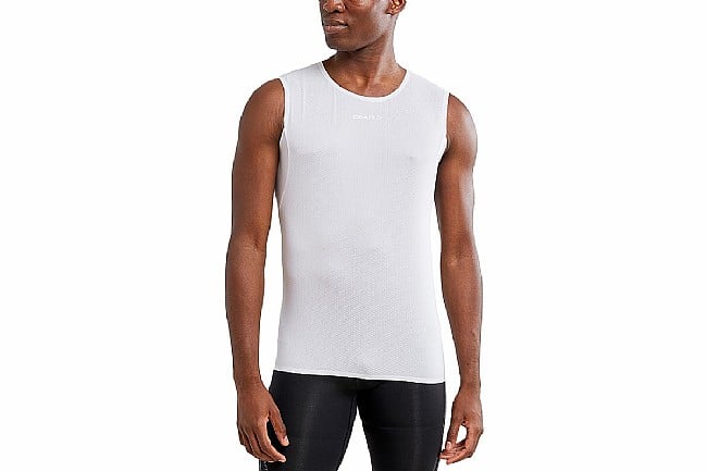 Craft Mens Pro Dry Nanoweight Sleeveless Baselayer White