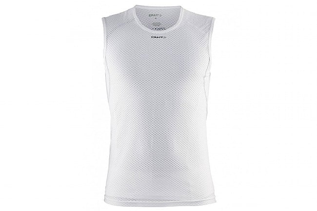 Craft Mens Cool Mesh Superlight Sleeveless Baselayer White