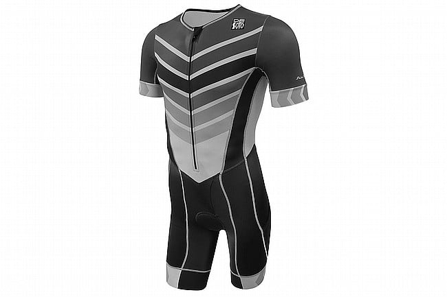 De Soto Mens Forza Sleeved Flisuit  Grey Chevron