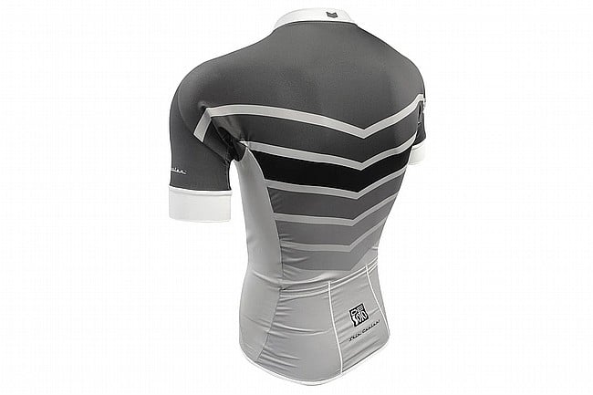 De Soto Mens Skincooler Full Zip Tri Top Grey Chevron