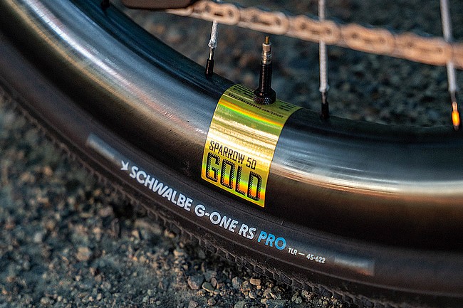 Berd Sparrow50 700c Carbon Disc Brake Gravel Wheelset 