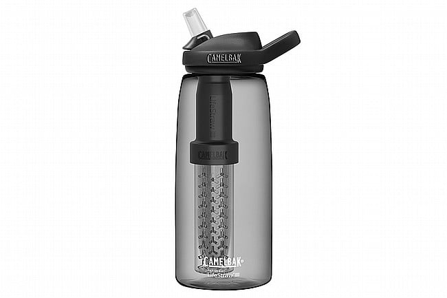 CamelBak 32oz Eddy+ Vacuum Insulated Stainless Steel Water Bottle filtered  by Life Straw - White