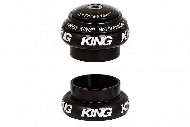 Chris King NoThreadSet 1 1/8" Black - Polished