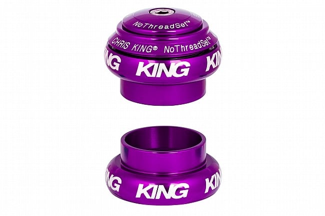 Chris King NoThreadSet 1 1/8" 3D Violet - Polished