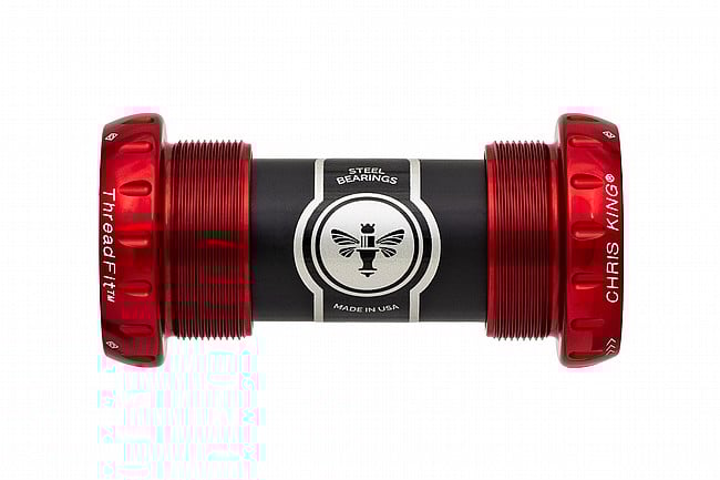 Chris King ThreadFit 24mm Bottom Bracket Red