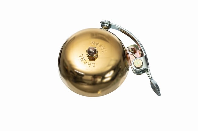 Crane Bell Company Suzu Bell Brass - Brass Dome