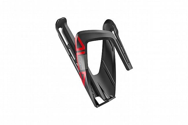 Elite ALA Skin Bottle Cage Black w/ Red Graphic