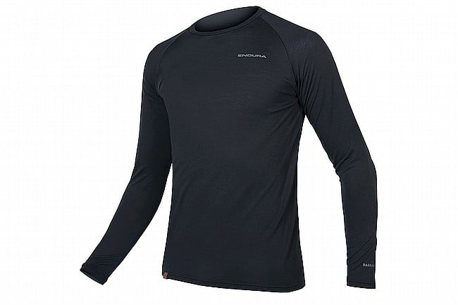 Endura BaaBaa Merino Long Sleeve Base Layer Grey