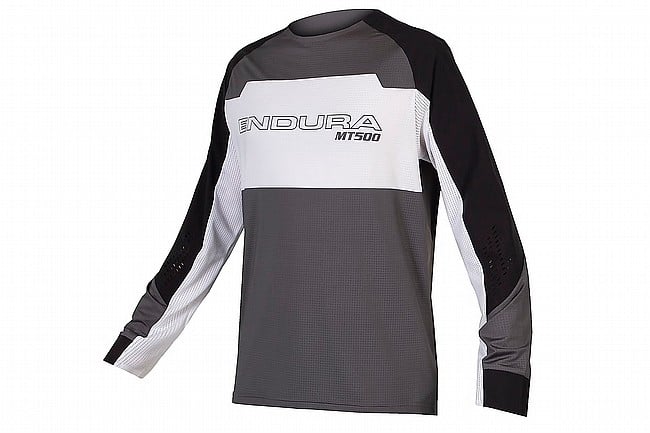 Endura Mens MT500 Burner Lite LS Jersey Black